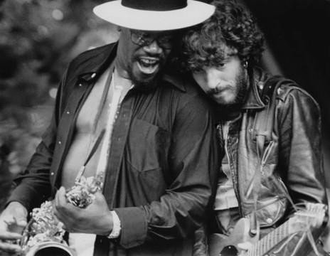 Clarence Clemons and Bruce Springsteen