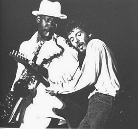 Bruce Springsteen, Clarence Clemons-1975