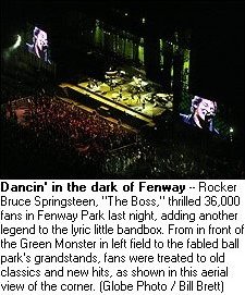 Bruce Springsteen-Fenway Park-9-6-03