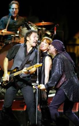 Bruce Springsteen, Patti Sicalfa, Steve Van Zandt and Max Weinberg, Miami 11-23-02