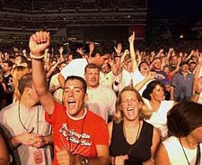 Philly fans-Lincoln Field