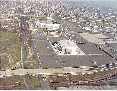 Veteran's Stadium, The Spectrum and First Union Center, Philadelphia Pa